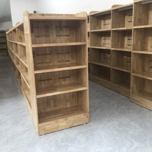 Kệ gỗ nhà sách kệ đầu